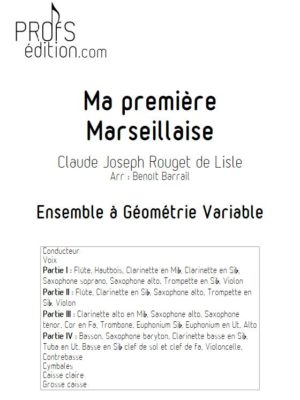 Ma première Marseillaise (gr. 1.5)